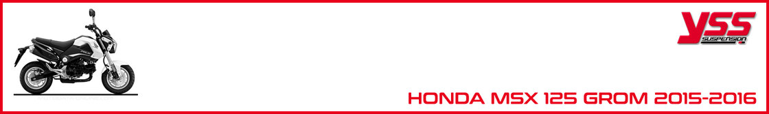 Honda MSX 125 Grom 2015-2016