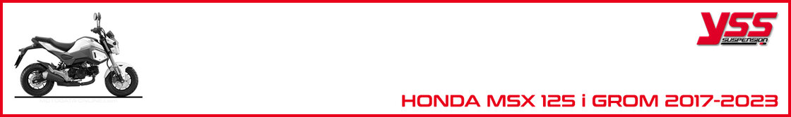 Honda MSX 125 i Grom 2017-2023