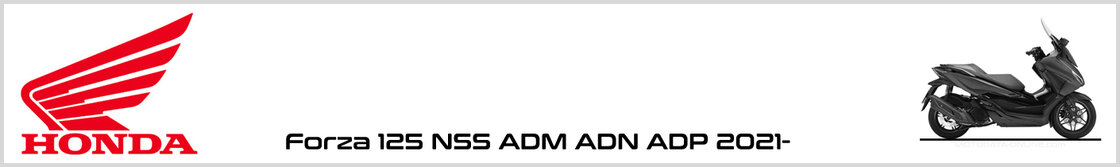 Honda Forza 125 NSS ADM ADN ADP 2021-