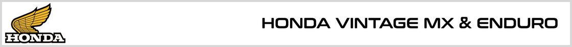Honda - Vintage MX - Classic Enduro