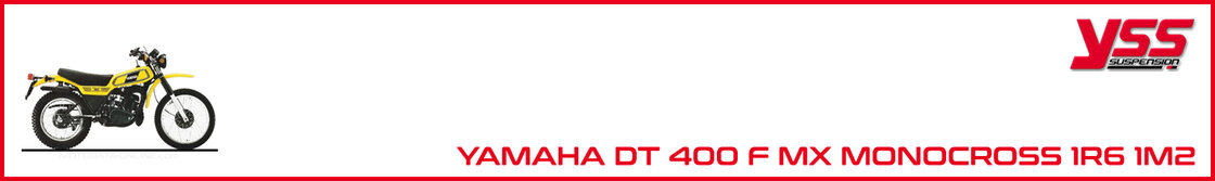 Yamaha DT 400 F MX Monocross 1R6 1M2 1978-1980