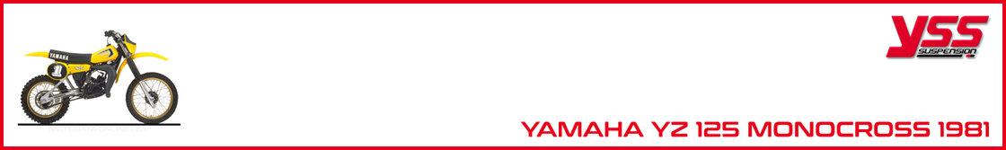 Yamaha YZ 125 Monocross 1981